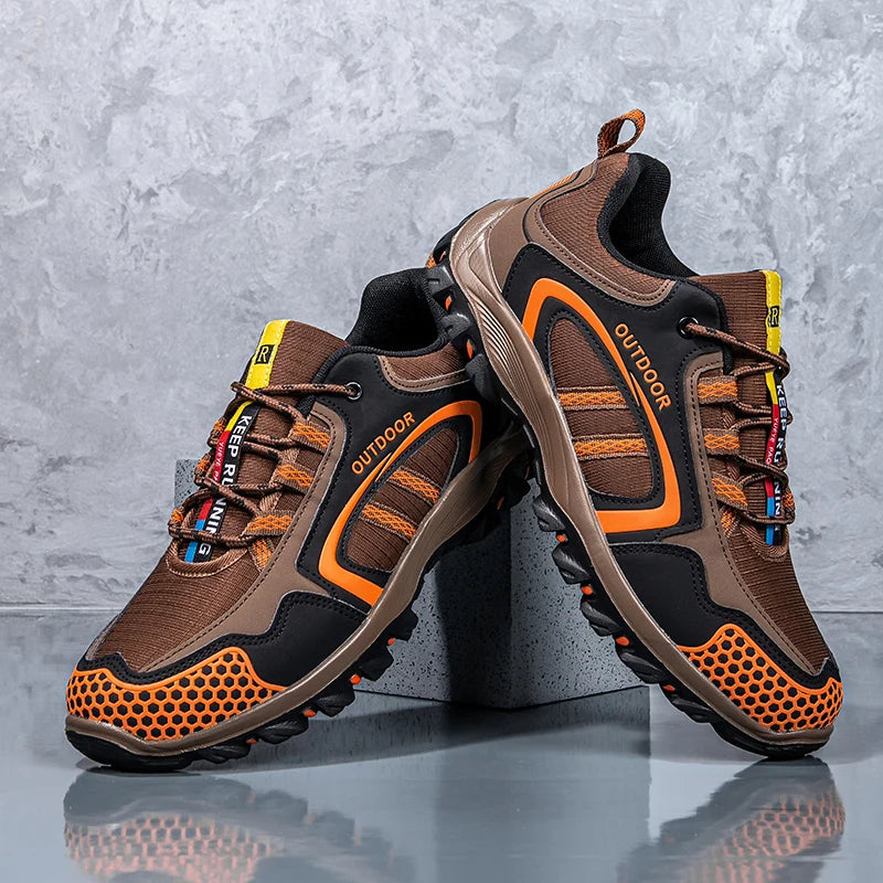 Men's Breathable Hiking Shoes – Outdoor Trail Trainers &amp; Tactical Boots image 0