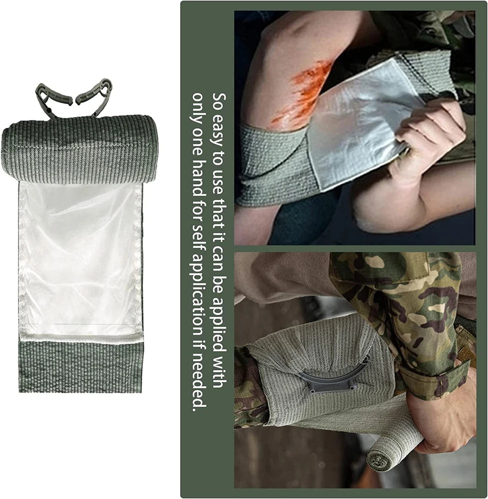 Israeli Bandage – 4/6in Emergency Combat Compression Dressing image 2