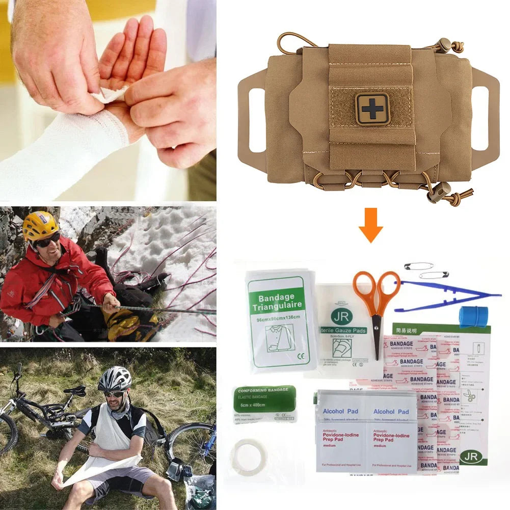 Tactical First Aid Kit – Essential Outdoor Survival Gear image 4