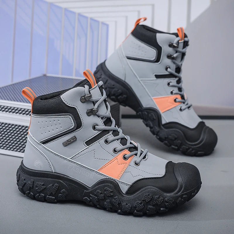 Winter Men's Hiking Shoes – Lightweight, Anti-Slip Outdoor Boots image 7