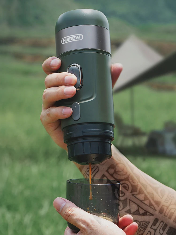 HiBREW Wireless Electric Portable Espresso Machine – Perfect for Car &amp; Home Use image 4