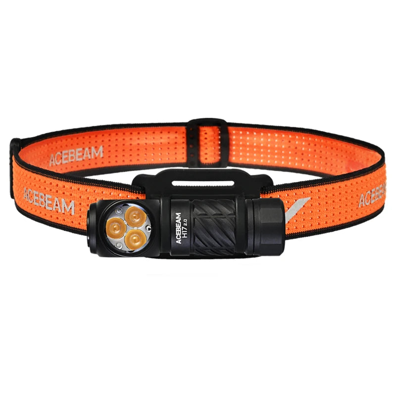 ACEBEAM H17 2.0 Headlamp – High-Performance Lighting for Every Adventure - Black image