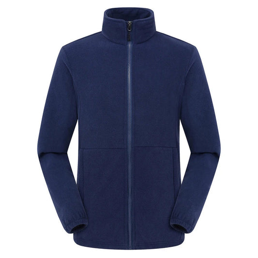 Soft Polar Fleece Jacket – Lightweight Full Zip Coat for Outdoor Recreation image 6