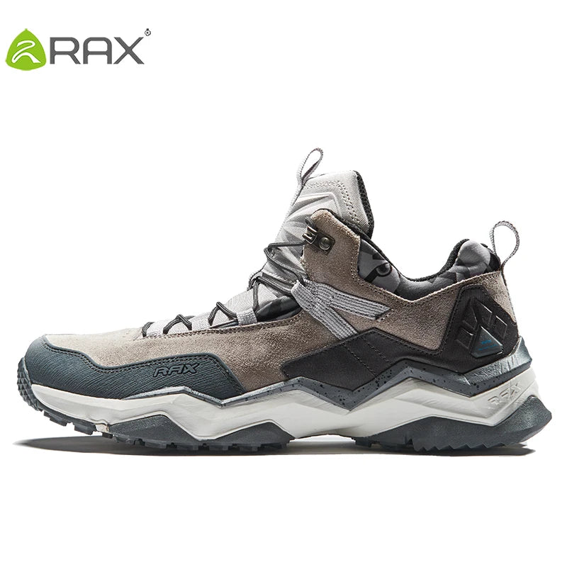 RAX Mid-Top Waterproof Hiking Shoes – Perfect for Outdoor Adventures image