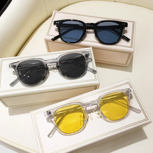 New Vintage Square Sunglasses – Luxury Brand Eyewear for All image 1