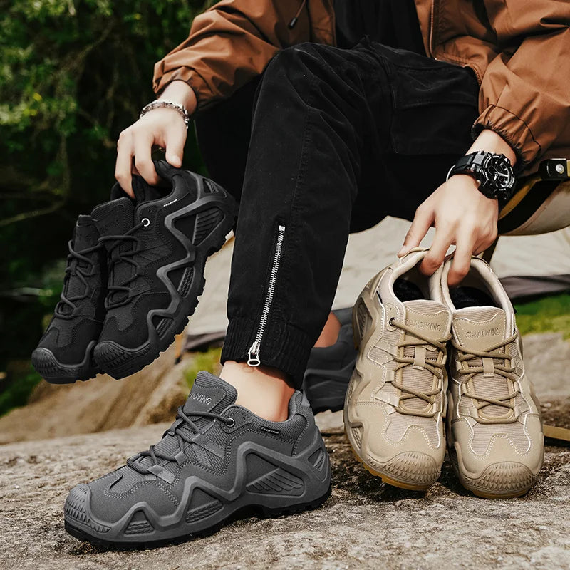 Men's Sports Shoes 2025 – High-Quality Anti-Slip Hiking Boots image 3