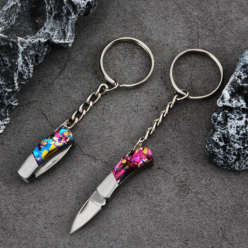 Stainless Steel Mini Mountain Axe – Compact Outdoor Camping Knife image 3