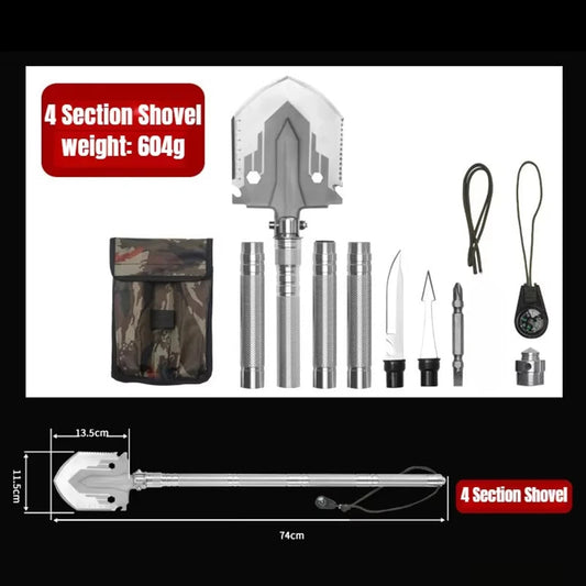 Outdoor Multifunctional Folding Shovel – Essential Survival Gear image 10