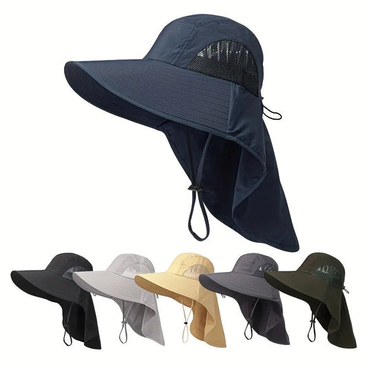 Men's Wide-Brimmed Sun Hat – Perfect for Outdoor Adventures image 1