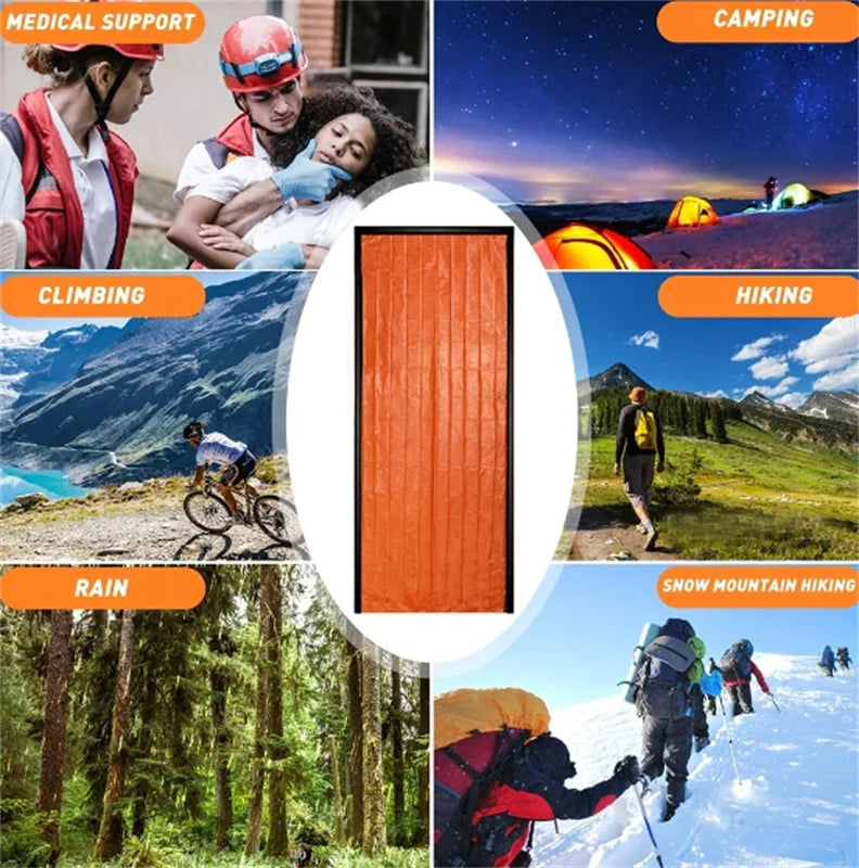 2 Person Emergency Shelter Bivy Survival Tent Kit – Essential Outdoor Gear image 4