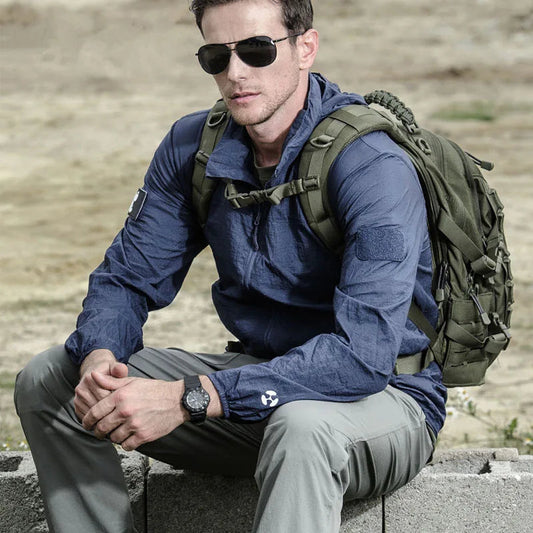 Summer Lightweight Tactical Jacket – Men's Quick Dry Windbreaker image 3