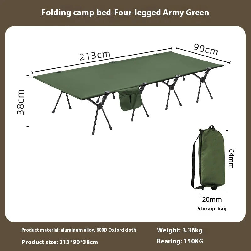 Lohascamping 90cm Widen Ultralight Folding Camping Cot – Portable and Versatile image 13